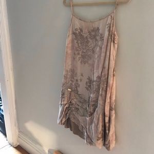 cop. copine dusty rose spaghetti strap dress